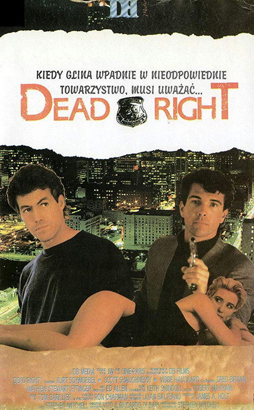 Movie poster for Dead Right (1990)