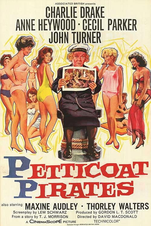 Movie poster for Petticoat Pirates (1961)