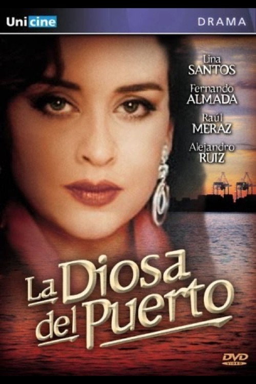 Movie poster for La diosa del puerto (1990)