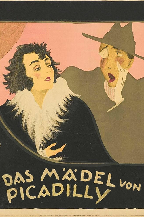 Movie poster for Das Mädel von Picadilly (1921)