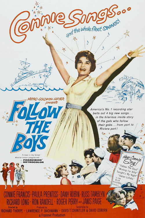 Movie poster for Follow the Boys (1963)