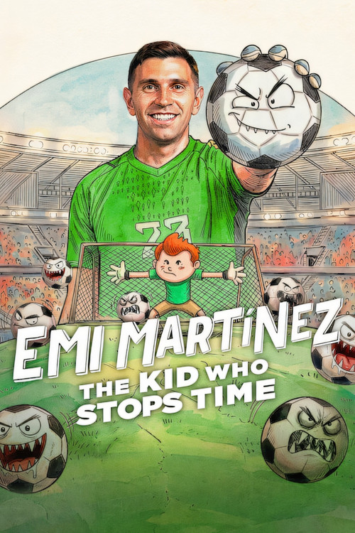 Movie poster for Emi Martínez: The Kid Who Stops Time (2026)