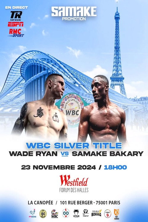 Movie poster for Bakary Samake vs. Wade Ryan (2024)