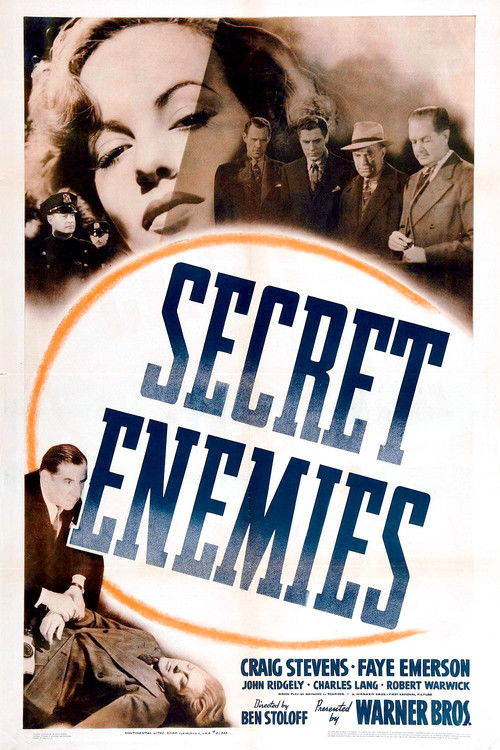 Movie poster for Secret Enemies (1942)