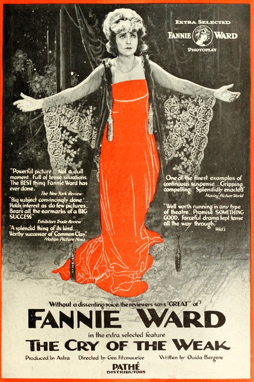 Movie poster for The Cry of the Weak (1919)