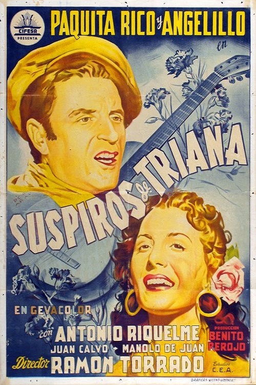 Movie poster for Suspiros de Triana (1955)