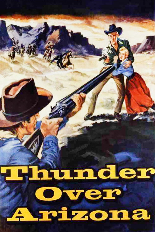 Movie poster for Thunder Over Arizona (1956)