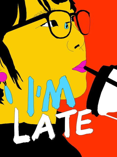 Movie poster for I'm Late (2022)