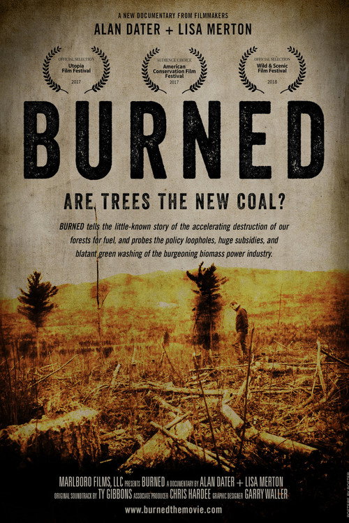 Movie poster for Burned: Are Trees the New Coal? (2021)
