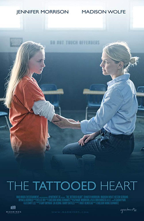 Movie poster for The Tattooed Heart (2019)