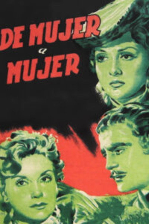 Movie poster for De mujer a mujer (1950)