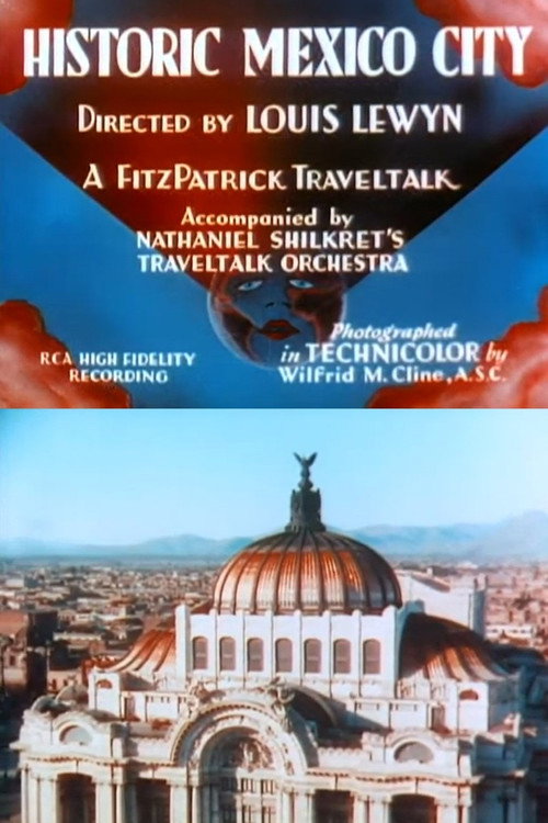 Movie poster for Historic Mexico City (1935)