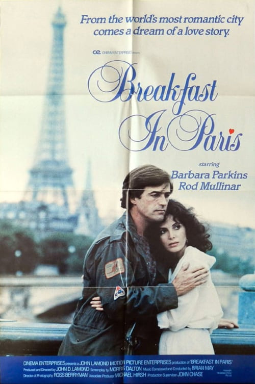 Movie poster for Breakfast in Paris (1982)