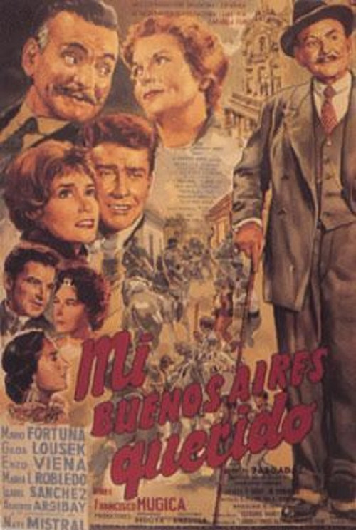 Movie poster for Mi Buenos Aires querido (1961)
