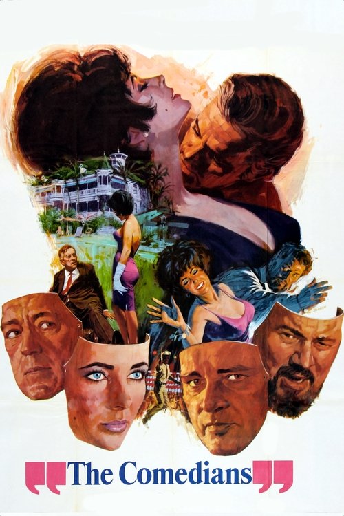 Movie poster for The Comedians (1967)