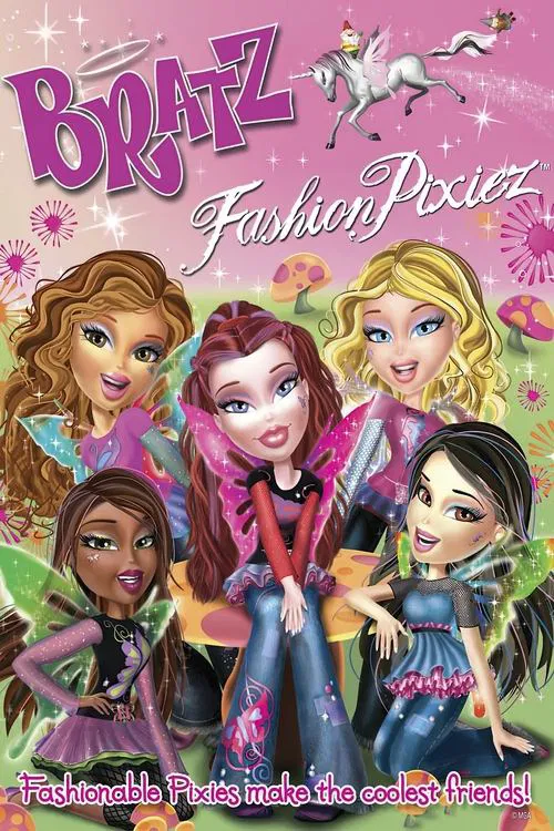 Movie poster for Bratz: Fashion Pixiez (2007)