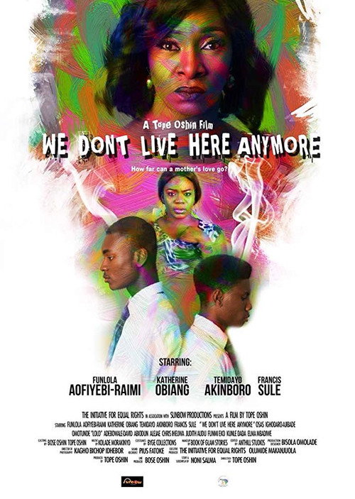 Movie poster for We Don't Live Here Anymore (2018)