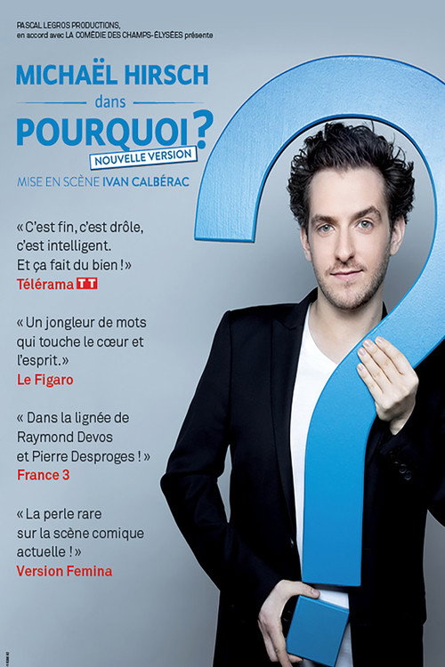 Movie poster for Michaël Hirsch - Pourquoi ? (2023)