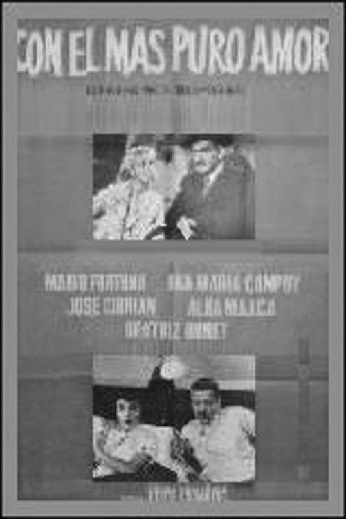 Movie poster for Con el más puro amor (1966)