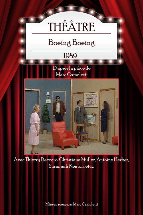 Movie poster for Boeing Boeing (1989)
