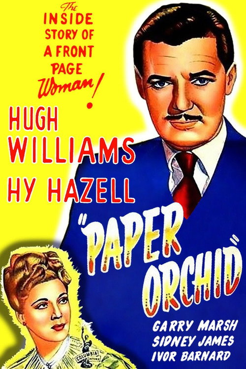 Movie poster for Paper Orchid (1949)