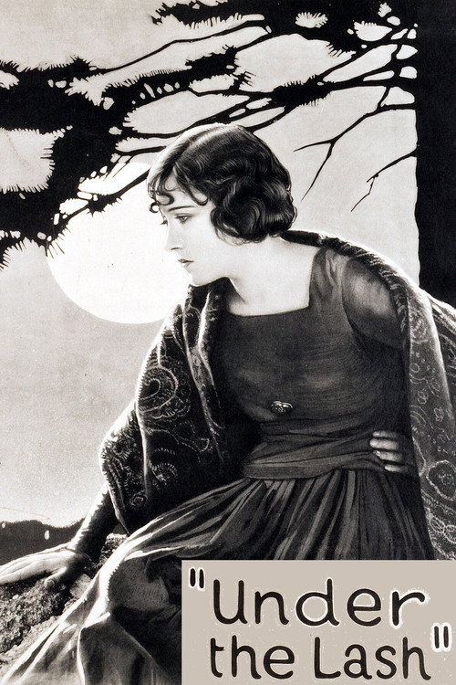 Movie poster for Under the Lash (1921)