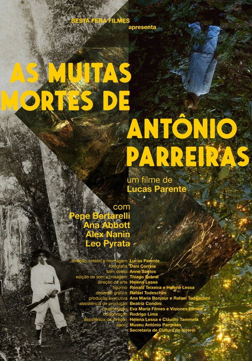 Movie poster for The Many Deaths of Antônio Parreiras (2025)