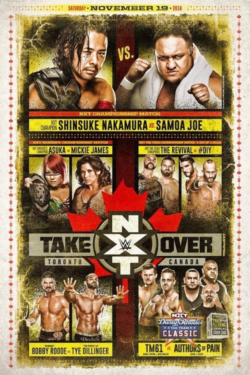 Movie poster for NXT Takeover: Toronto (2016)
