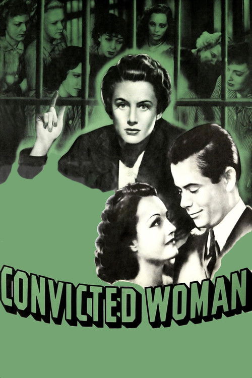 Movie poster for Convicted Woman (1940)