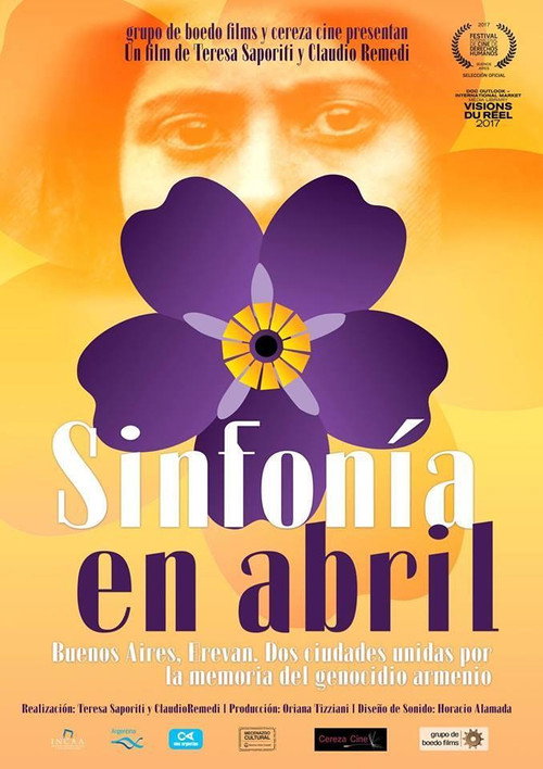 Movie poster for Sinfonía en abril (2017)