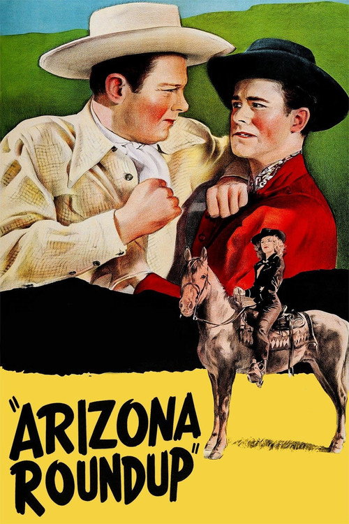 Movie poster for Arizona Round-Up (1942)