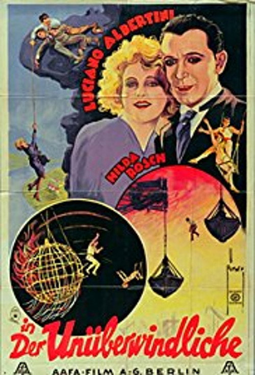 Movie poster for Der Unüberwindliche (1928)