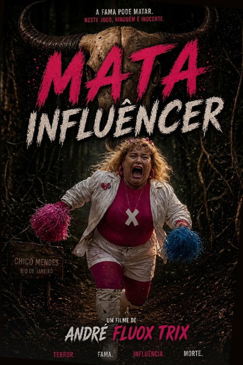 Movie poster for Mata Influencer: Tidinha, a Última Transmissão (2026)