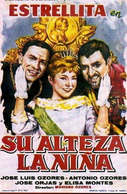 Movie poster for Su alteza la niña (1962)