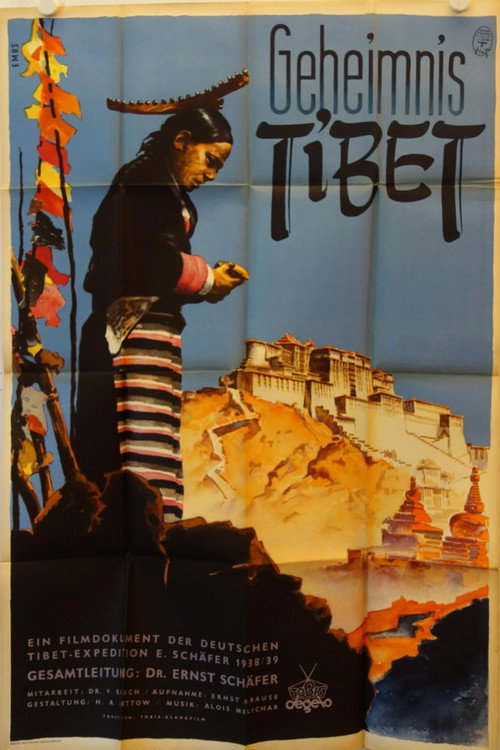 Movie poster for Secret Tibet (1943)