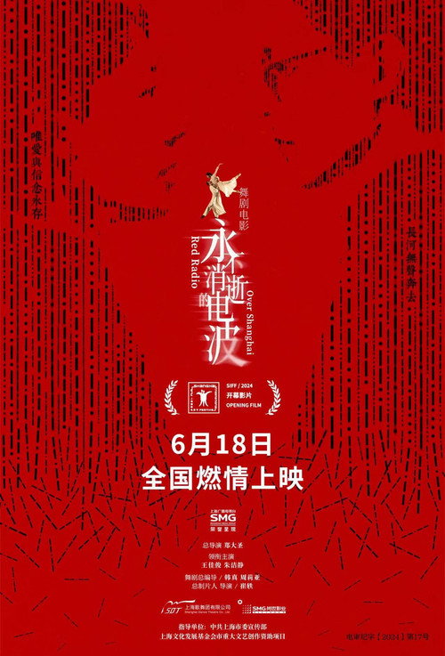 Movie poster for Red Radio Over Shanghai (2024)