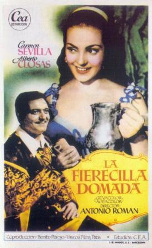 Movie poster for La fierecilla domada (1956)
