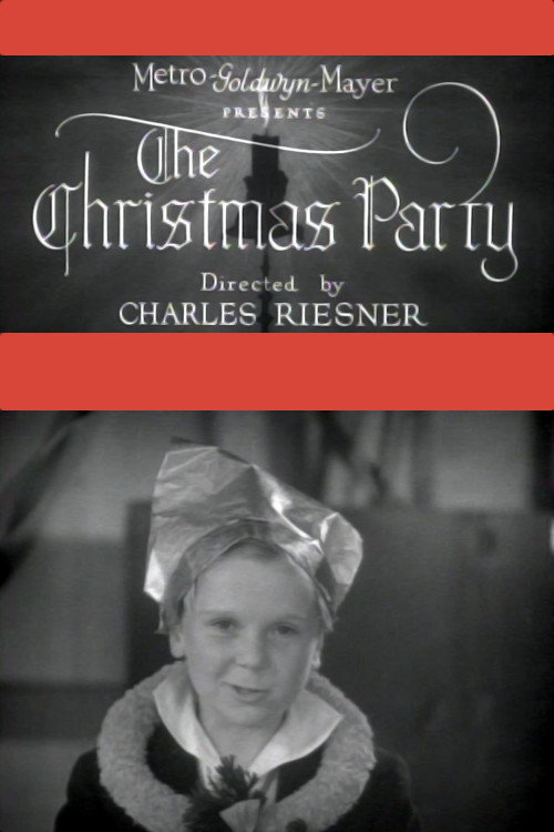 Movie poster for The Christmas Party (1931)