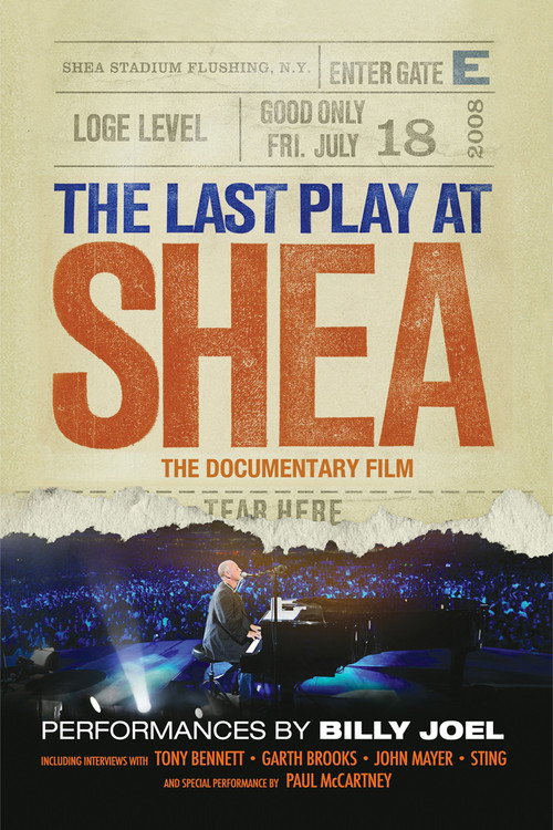 Movie poster for Billy Joel - The Last Play at Shea (2010)