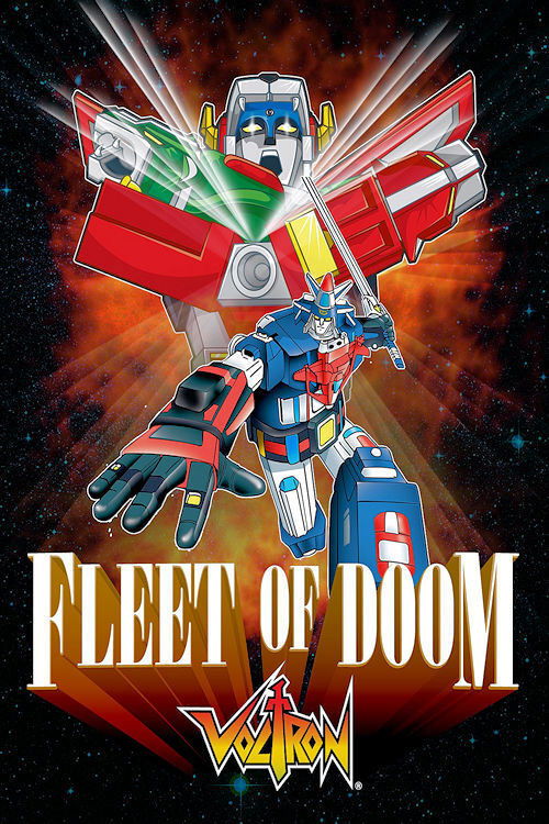 Movie poster for Voltron: Fleet of Doom (1986)