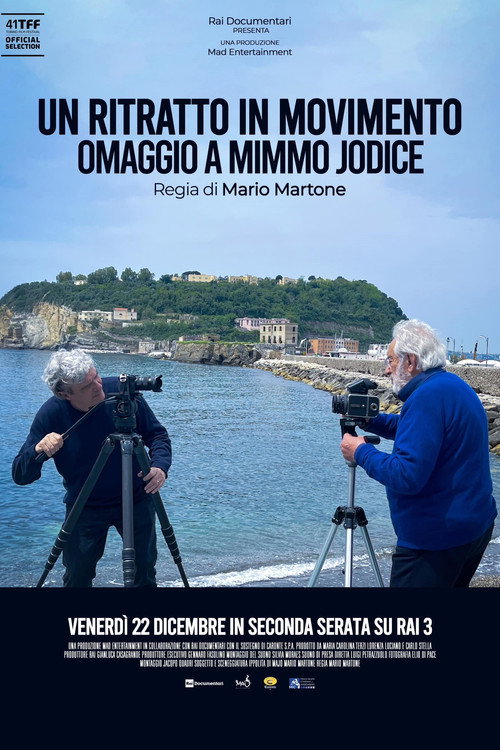 Movie poster for Un ritratto in movimento - Omaggio a Mimmo Jodice (2023)