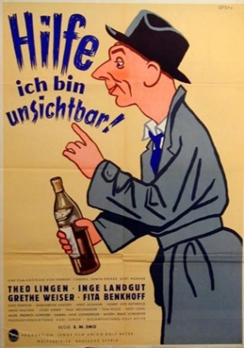 Movie poster for Hilfe, ich bin unsichtbar (1951)