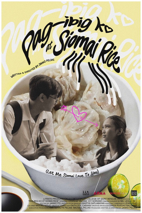 Movie poster for Pag-ibig ko at Siomai Rice (2025)
