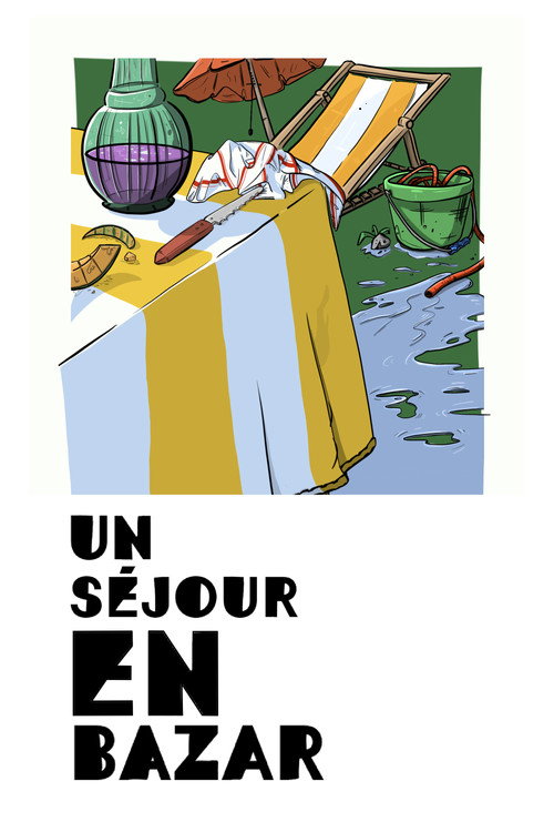 Movie poster for Un séjour en bazar (2024)
