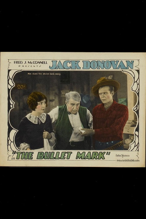 Movie poster for The Bullet Mark (1928)