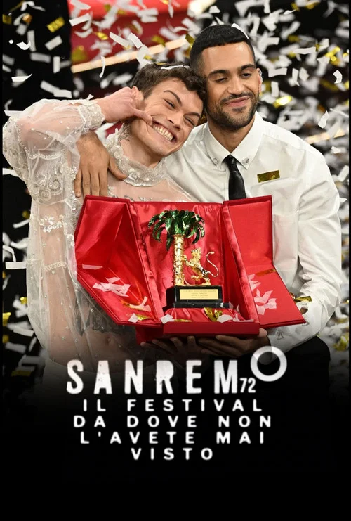 Movie poster for Sanremo 72. Il Festival da dove non l’avete mai visto (2022)