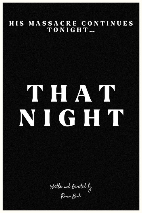 Movie poster for That Night (2023)