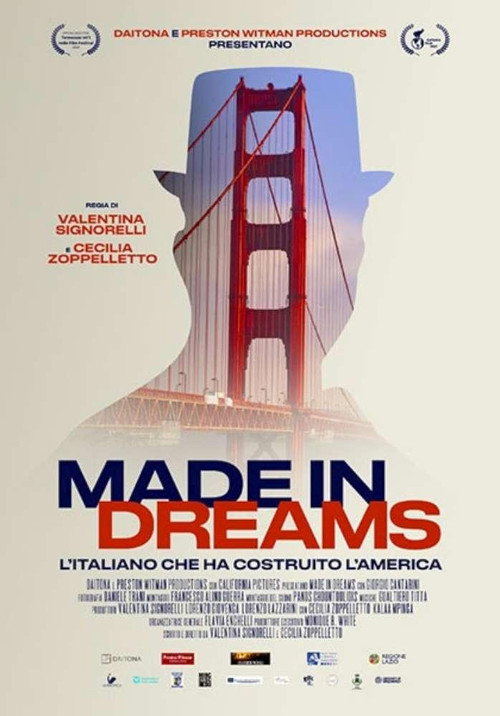 Movie poster for Made in Dreams - L'italiano che ha costruito l'America (2024)