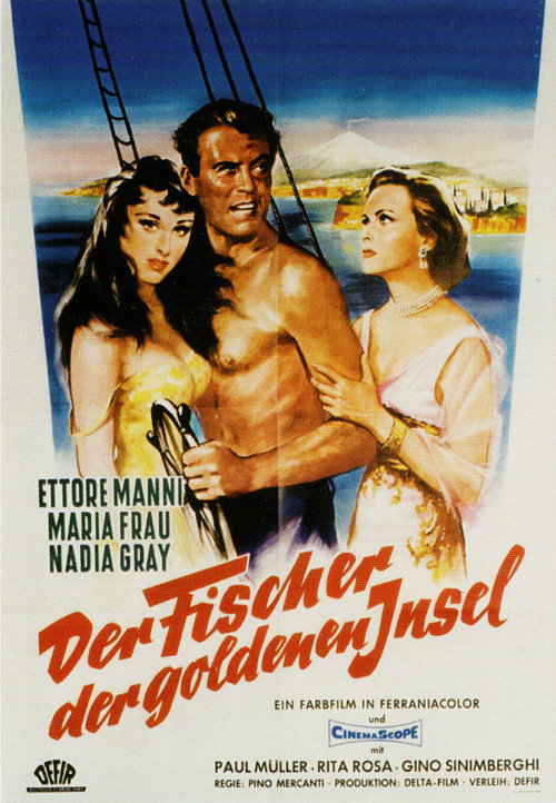 Movie poster for Ambush on the Sea (1955)