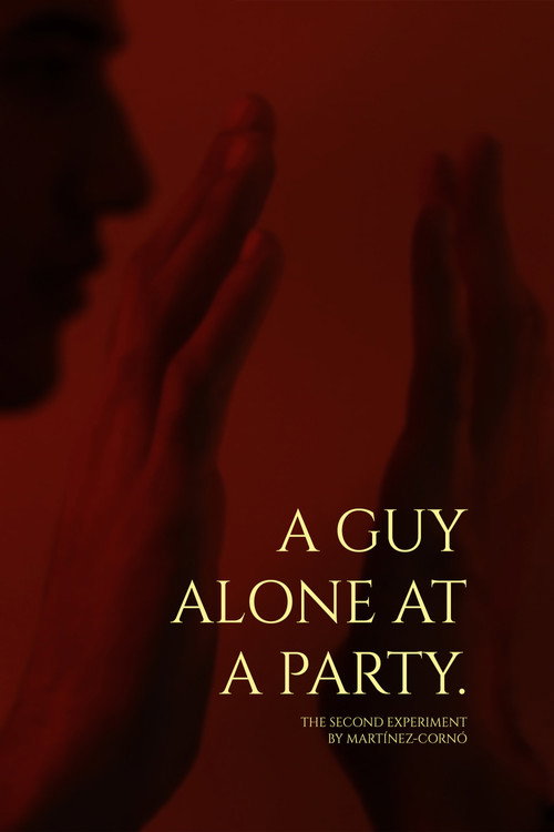 Movie poster for A guy alone at a party. (2022)